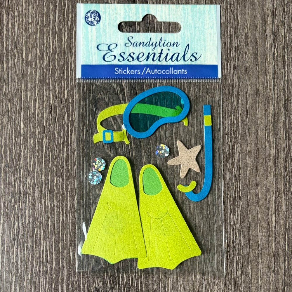 ❤️$5 Sandylion Essentials Snorkeling Stickers